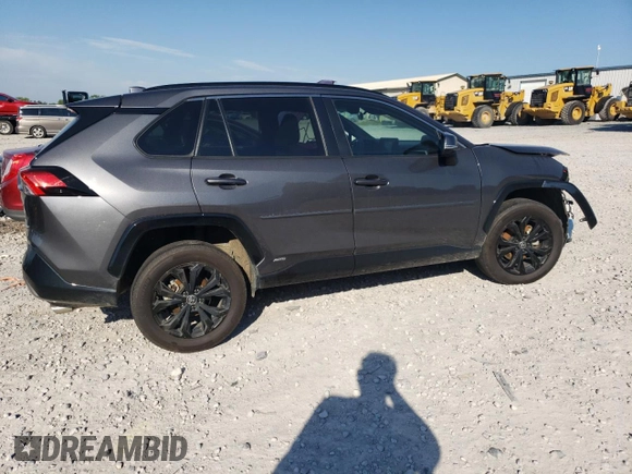 2022 Toyota RAV4 Hybrid SE with VIN 4T3T6RFV3NU081775, listed as a Copart auction lot 62269675 with 63,106 mi miles and Salvage title. Bid and sale history available at DreamBid. Image 3.