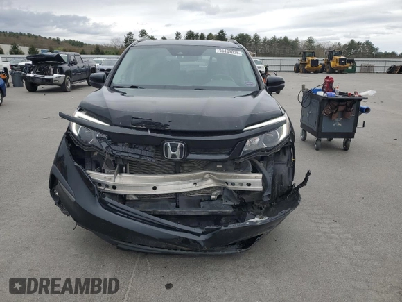2022 Honda Pilot Special Edition with VIN 5FNYF6H22NB001928, listed as a Copart auction lot 55189035 with 37,354 mi miles and Salvage title. Bid and sale history available at DreamBid. Image 5.