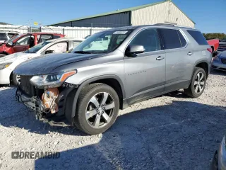 2018 Chevrolet Traverse LT Leather with VIN 1GNEVHKW3JJ257017, listed as a Copart auction lot 74800224 with 132,108 mi miles and Salvage Title. Bid and sale history available at carsss.com. Image 1.