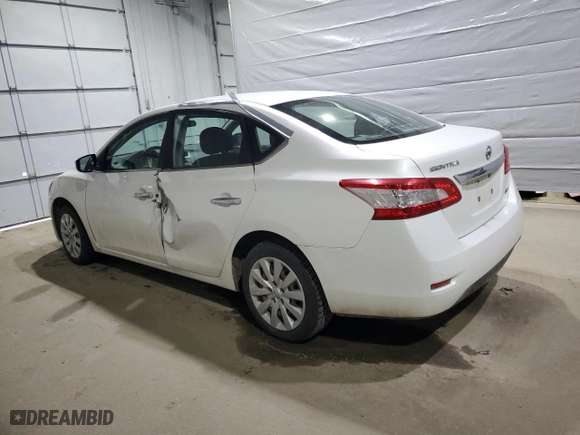 2013 Nissan Sentra SR with VIN 3N1AB7AP9DL673853, listed as a Copart auction lot 48659095 with 102,863 mi miles and Salvage Title. Bid and sale history available at carsss.com. Image 2.