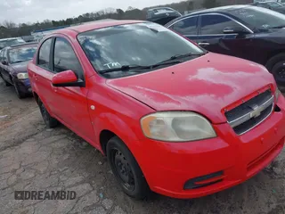 2008 Chevrolet Aveo LS with VIN KL1TD56628B167137, listed as a IAAI auction lot 41703401 with 244,116 mi miles. Bid and sale history available at carsss.com. Image 1.