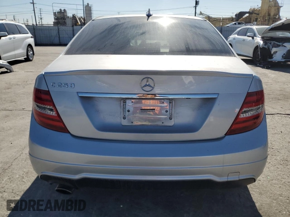 2013 Mercedes-Benz C-Class C 250 Sport with VIN WDDGF4HB9DR297688, listed as a Copart auction lot 44738135 with 96,655 mi miles and Salvage Title. Bid and sale history available at carsss.com. Image 6.