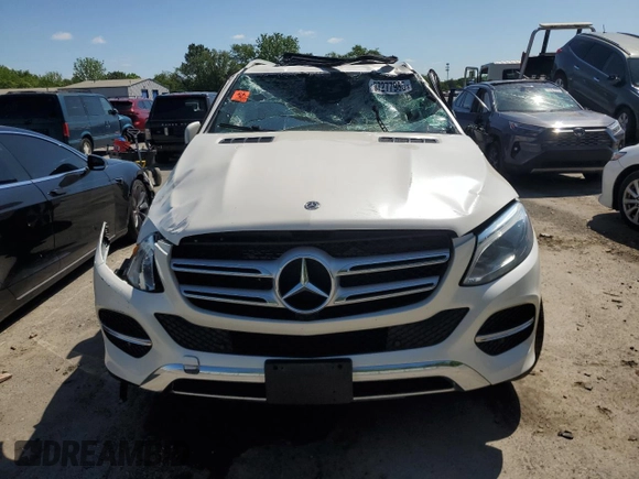 2018 Mercedes-Benz GLE 350 with VIN 4JGDA5HB3JB150235, listed as a Copart auction lot 57277985 with Not provided miles and Salvage title. Bid and sale history available at DreamBid. Image 5.