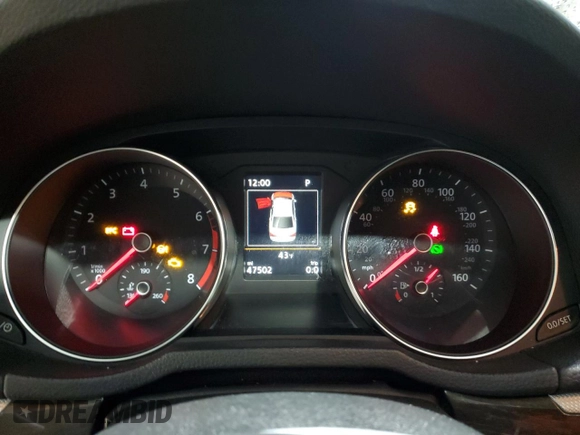 2018 Volkswagen Passat 2.0T SE with VIN 1VWBA7A39JC014760, listed as a Copart auction lot 51682985 with 47,502 mi miles and Salvage Title. Bid and sale history available at carsss.com. Image 9.