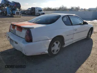 2001 Chevrolet Monte Carlo SS with VIN 2G1WX15K419260424, listed as a Copart auction lot 82469754 with 0 mi miles and Non Repairable. Bid and sale history available at carsss.com. Image 3.