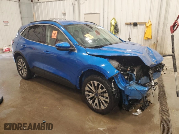 2020 Ford Escape Titanium с VIN 1FMCU9J97LUB29123, выставлен на аукционе Copart как лот 52512255 с пробегом 76 687 миль миль и На запчасти • Non repairable. История ставок и продаж доступна на DreamBid. Изображение 4.