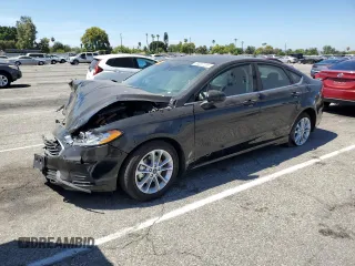 2020 Ford Fusion SE with VIN 3FA6P0LU9LR181291, listed as a Copart auction lot 63037215 with 53,549 mi miles and Salvage title. Bid and sale history available at DreamBid. Image 1.