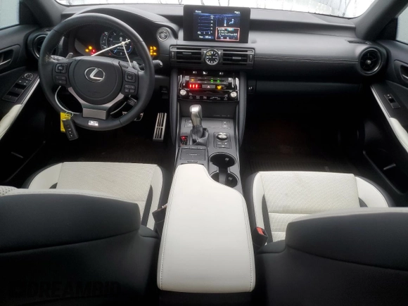 2024 Lexus IS with VIN JTHGA1D28R5131043, listed as a Copart auction lot 83838504 with 3,784 mi miles and Salvage Title. Bid and sale history available at carsss.com. Image 8.