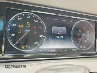 2017 Mercedes-Benz S 550e with VIN WDDUG6DBXHA296233, listed as a Copart auction lot 41799505 with 103,424 mi miles and Clean Title. Bid and sale history available at DreamBid. Image 9.