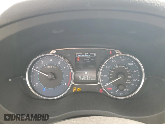 2015 Subaru Crosstrek Limited with VIN JF2GPASC3F8255860, listed as a Copart auction lot 57894815 with 39,512 mi miles and Salvage title. Bid and sale history available at DreamBid. Image 9.