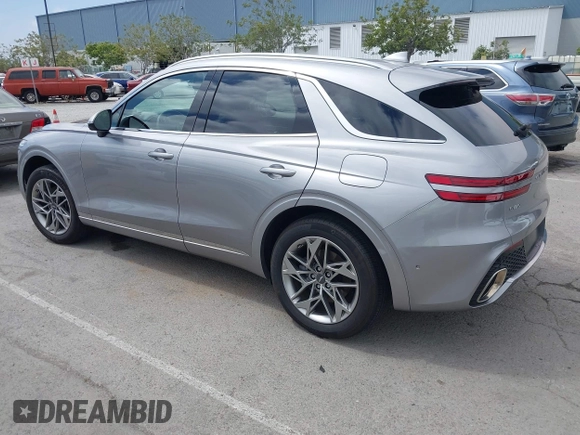 2022 Genesis GV70 2.5T with VIN KMUMADTB7NU066965, listed as a IAAI auction lot 42363654 with 25,892 mi miles and . Bid and sale history available at DreamBid. Image 3.