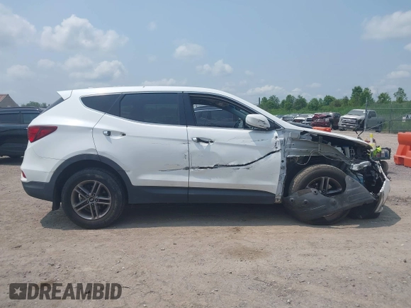 2017 Hyundai Santa Fe 2.4L with VIN 5XYZTDLB0HG383382, listed as a IAAI auction lot 42433450 with 136,610 mi miles and . Bid and sale history available at DreamBid. Image 14.