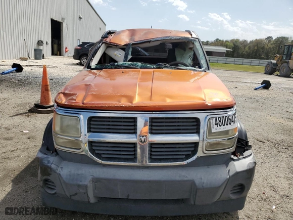 2007 Dodge Nitro SXT with VIN 1D8GT28K87W546111, listed as a Copart auction lot 48006475 with 0 mi miles and Non Repairable. Bid and sale history available at carsss.com. Image 5.