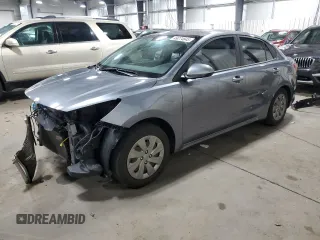 2020 Kia Rio LX with VIN 3KPA24AD7LE330091, listed as a Copart auction lot 49274645 with 83,954 mi miles and Salvage Title. Bid and sale history available at carsss.com. Image 1.