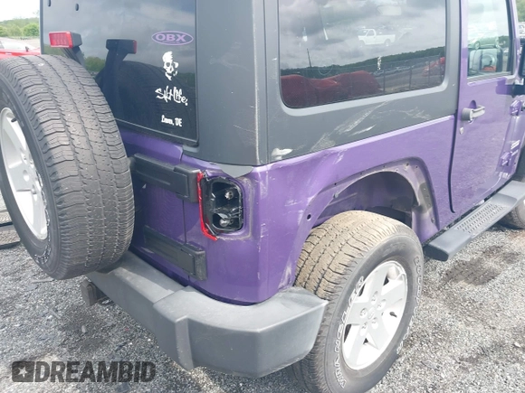 2017 Jeep Wrangler Sport with VIN 1C4AJWAG1HL633794, listed as a IAAI auction lot 42189035 with 90,139 mi miles and . Bid and sale history available at DreamBid. Image 6.