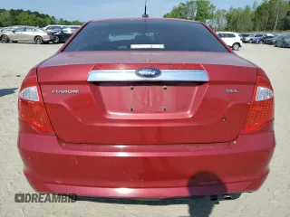 2010 Ford Fusion SEL with VIN 3FAHP0JA2AR222374, listed as a Copart auction lot 53811025 with 221,593 mi miles and Clean Title. Bid and sale history available at DreamBid. Image 6.