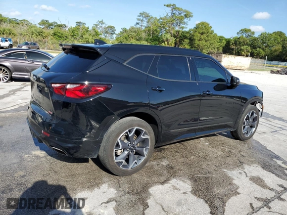 2021 Chevrolet Blazer RS с VIN 3GNKBERS9MS530560, выставлен на аукционе Copart как лот 51323295 с пробегом 97 355 миль миль и На запчасти • Non repairable. История ставок и продаж доступна на DreamBid. Изображение 3.
