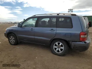 2006 Toyota Highlander with VIN JTEGP21A560097665, listed as a Copart auction lot 83774204 with 165,378 mi miles and Salvage Title. Bid and sale history available at carsss.com. Image 2.