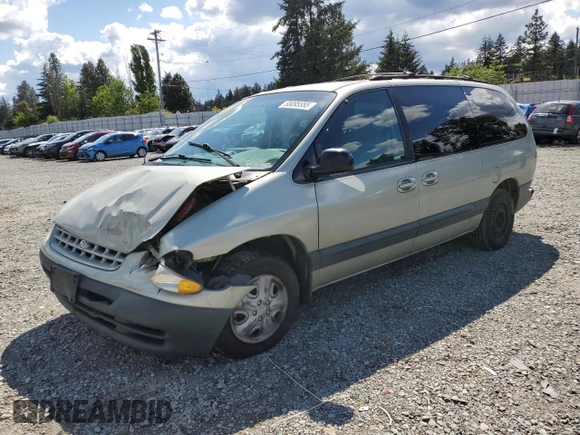 2000 Chrysler Voyager SE z VIN 1C4GJ44G9YB764195, wystawiony jako Copart lot #55095555 z przebiegiem 263 886 mil mil oraz Szkoda całkowita • Salvage title. Historia ofert i sprzedaży dostępna na DreamBid. Obrazek 1.