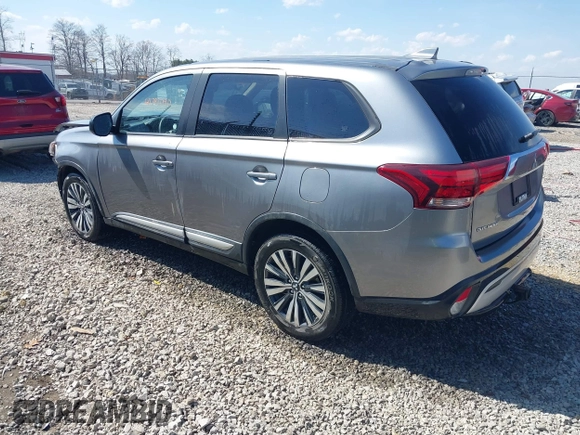 2020 Mitsubishi Outlander ES with VIN JA4AZ3A33LZ026557, listed as a IAAI auction lot 41792090 with 57,338 mi miles and . Bid and sale history available at DreamBid. Image 3.