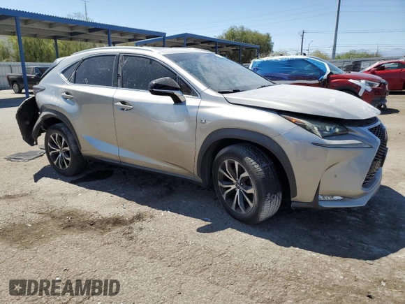 2015 Lexus NX 200t with VIN JTJYARBZ0F2009209, listed as a Copart auction lot 69473144 with 122,717 mi miles and Salvage Title. Bid and sale history available at carsss.com. Image 4.