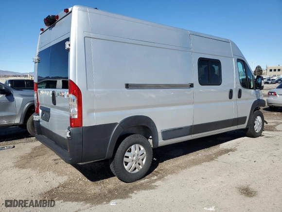 2019 Ram ProMaster Cargo Van with VIN 3C6TRVDG4KE523109, listed as a Copart auction lot 45537425 with 47,789 mi miles and Salvage Title. Bid and sale history available at carsss.com. Image 3.