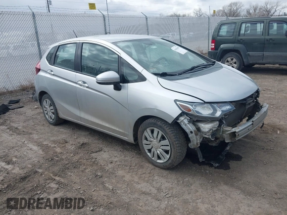 2015 Honda Fit LX with VIN 3HGGK5H57FM784299, listed as a IAAI auction lot 41863989 with 169,657 mi miles. Bid and sale history available at carsss.com. Image 1.