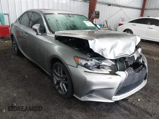 2015 Lexus IS 250 with VIN JTHCF1D26F5024746, listed as a IAAI auction lot 41991935 with 101,397 mi miles. Bid and sale history available at carsss.com. Image 1.