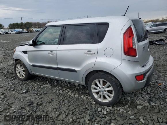 2012 Kia Soul + with VIN KNDJT2A6XC7380938, listed as a Copart auction lot 53042695 with 186,114 mi miles and Salvage Title. Bid and sale history available at carsss.com. Image 2.