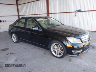 2013 Mercedes-Benz C-Class C 250 Sport with VIN WDDGF4HB8DR300192, listed as a IAAI auction lot 41982295 with 94,414 mi miles. Bid and sale history available at carsss.com. Image 1.