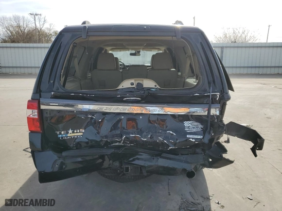 2017 Ford Expedition EL Limited with VIN 1FMJK1KT6HEA12787, listed as a Copart auction lot 84385524 with 121,374 mi miles and Salvage Title. Bid and sale history available at carsss.com. Image 6.