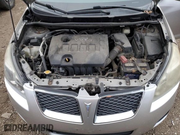 2010 Pontiac Vibe w/1SA with VIN 5Y2SP6E88AZ413223, listed as a Copart auction lot 80743824 with 179,688 mi miles and Salvage Title. Bid and sale history available at carsss.com. Image 11.