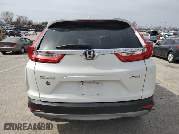2017 Honda CR-V EX with VIN 5J6RW2H50HL033229, listed as a Copart auction lot 49317615 with 51,641 mi miles and Clean Title. Bid and sale history available at carsss.com. Image 6.