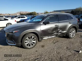 2021 Mazda CX-9 Signature with VIN JM3TCBEYXM0510965, listed as a Copart auction lot 46944315 with 20,990 mi miles and Salvage Title. Bid and sale history available at carsss.com. Image 1.