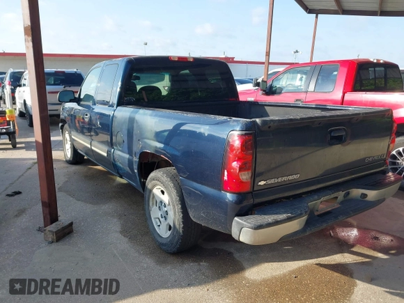 2005 Chevrolet Silverado 1500 LS with VIN 2GCEC19V951272494, listed as a IAAI auction lot 42058943 with 157,126 mi miles and . Bid and sale history available at DreamBid. Image 3.