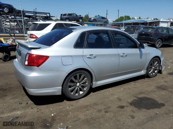 2009 Subaru Impreza Sedan WRX w/Premium Pkg with VIN JF1GE76629G513636, listed as a Copart auction lot 60538094 with 180,477 mi miles and Clean Title. Bid and sale history available at carsss.com. Image 3.