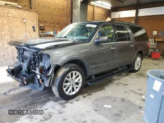 2017 Ford Expedition Max Limited z VIN 1FMJK2AT8HEA71573, wystawiony jako Copart lot #57333915 z przebiegiem 79 039 mil mil oraz Szkoda całkowita • Salvage title. Historia ofert i sprzedaży dostępna na DreamBid. Obrazek 1.