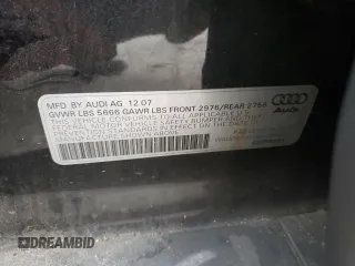 2008 Audi S6 z VIN WAUDN74F58N089053, wystawiony jako Copart lot #85674504 z przebiegiem 174 322 mil mil oraz Szkody całkowita. Historia ofert i sprzedaży dostępna na DreamBid. Obrazek 12.