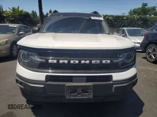 2023 Ford Bronco Sport Outer Banks with VIN 3FMCR9C66PRE30547, listed as a Copart auction lot 59049965 with 28,655 mi miles and Salvage title. Bid and sale history available at DreamBid. Image 5.