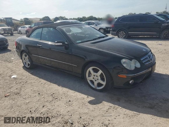 2009 Mercedes-Benz CLK-Class 3.5L with VIN WDBTK56F19F263557, listed as a Copart auction lot 86165554 with 0 mi miles and Clean Title. Bid and sale history available at carsss.com. Image 4.