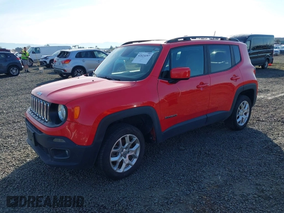 2018 Jeep Renegade Latitude with VIN ZACCJBBB6JPH80554, listed as a IAAI auction lot 42024197 with 69,247 mi miles and . Bid and sale history available at DreamBid. Image 17.
