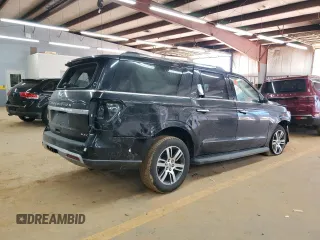 2024 Ford Expedition Max Limited with VIN 1FMJK1K86REA59184, listed as a Copart auction lot 47082515 with Not Provided miles and Salvage Title. Bid and sale history available at DreamBid. Image 3.