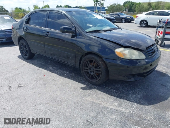 2004 Toyota Corolla CE with VIN 2T1BR32E94C318767, listed as a IAAI auction lot 42176250 with Not Provided miles and . Bid and sale history available at DreamBid. Image 1.