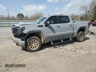 2024 GMC Sierra 1500 AT4 with VIN 1GTUUEEL9RZ159033, listed as a Copart auction lot 49332285 with 23,994 mi miles and Salvage title. Bid and sale history available at DreamBid. Image 1.