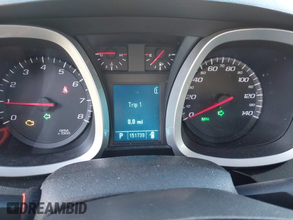 2011 Chevrolet Equinox 1LT with VIN 2CNALDEC8B6200409, listed as a IAAI auction lot 41805277 with 151,739 mi miles and . Bid and sale history available at DreamBid. Image 7.