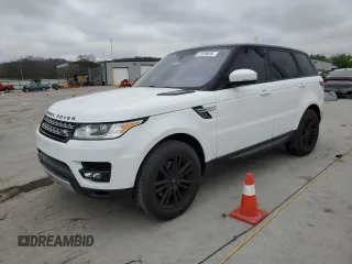 2016 Land Rover Range Rover Sport V6 HSE with VIN SALWR2PF7GA591835, listed as a Copart auction lot 51339505 with 100,071 mi miles and Clean Title. Bid and sale history available at carsss.com. Image 1.
