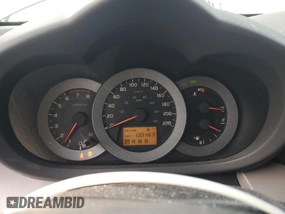 2007 Toyota RAV4 with VIN JTMBD33V875090551, listed as a Copart auction lot 53715375 with 135,463 mi miles and Clean Title. Bid and sale history available at carsss.com. Image 9.