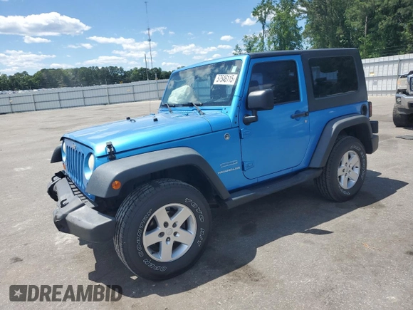 2010 Jeep Wrangler Sport с VIN 1J4AA2D12AL169186, выставлен на аукционе Copart как лот 57546115 с пробегом 277 897 миль миль и Списание • Salvage title. История ставок и продаж доступна на DreamBid. Изображение 1.