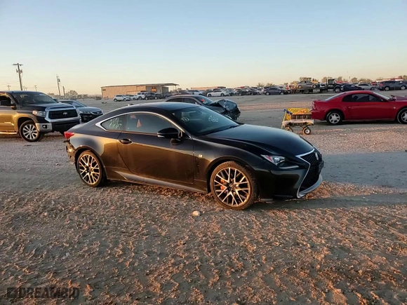 2017 Lexus RC with VIN JTHHE5BC9H5016879, listed as a Copart auction lot 83833984 with 80,569 mi miles and Salvage Title. Bid and sale history available at carsss.com. Image 11.