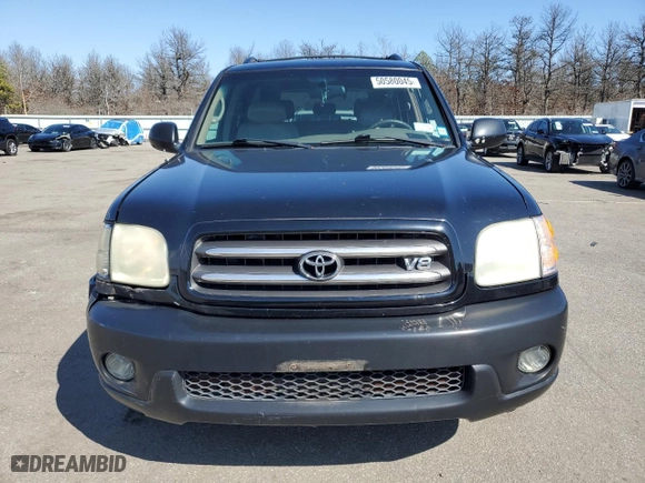 2003 Toyota Sequoia Limited with VIN 5TDBT48A63S204761, listed as a Copart auction lot 50580045 with 151,708 mi miles and Clean Title. Bid and sale history available at carsss.com. Image 5.